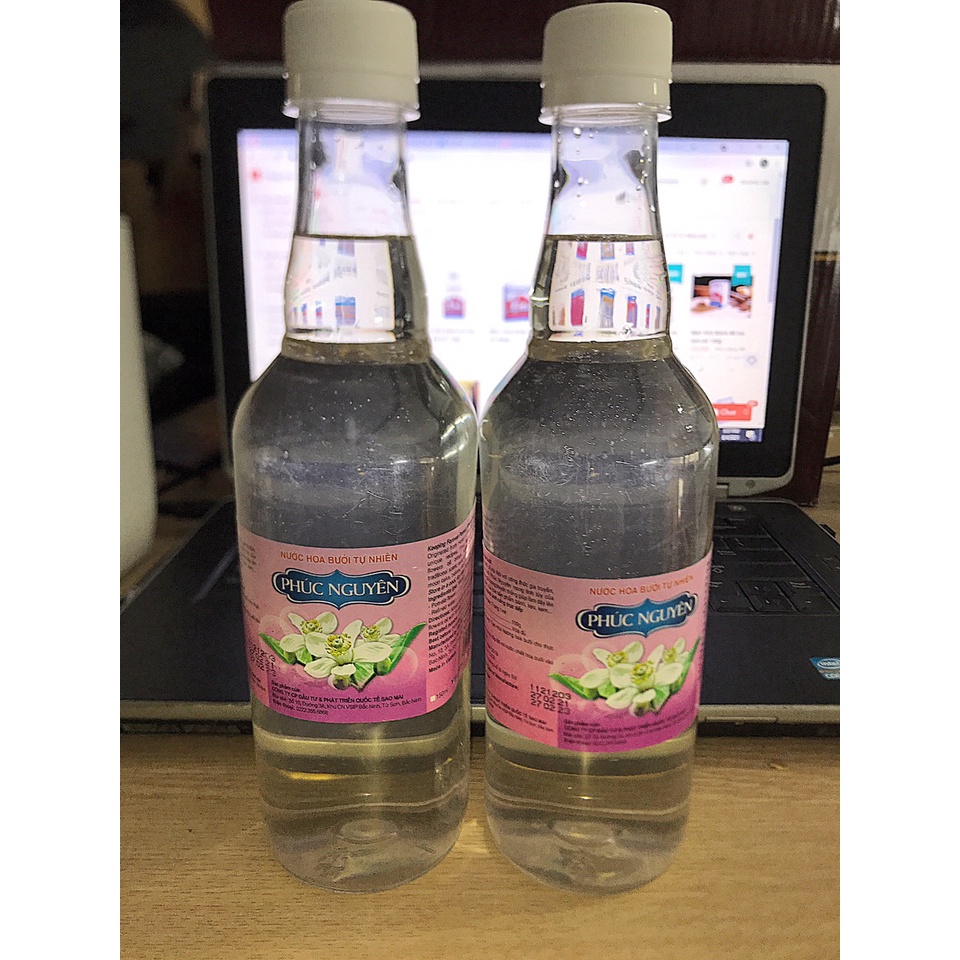 Nước Hoa Bưởi Phúc Nguyên 500ml - Nhãn Hồng