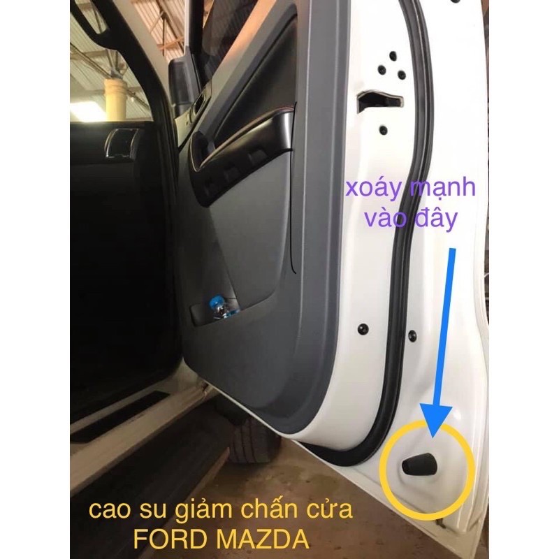 cao su giảm chấn cánh cửa Ford EcoSport, Fiesta, Ranger, Everest, Focus.