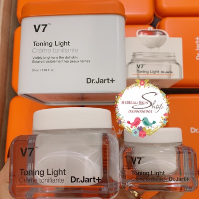 V7/ Kem dưỡng trắng V7 Toning light Dr Jart
