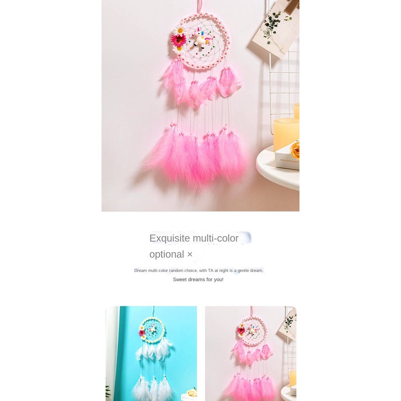 Dream Catcher Hình Kỳ Lân Xinh Xắn Sáng Tạo