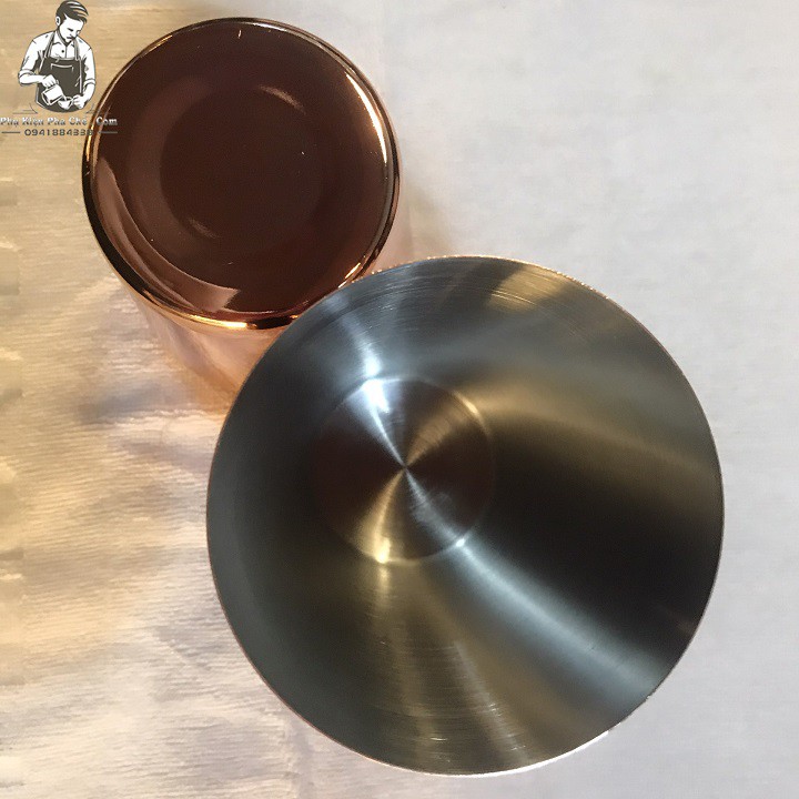 Bình Lắc 2 Mảnh - Shaker Boston Hai Mảnh Inox 304