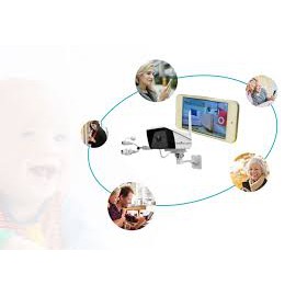 [NPP CHÍNH HÃNG] Camera IP WIFI EBITCAM EBO2 Điều Khiển Bằng Giọng Nói, Điện Thoại, Chuyển Đổi Nhiệt Độ Màu Sắc