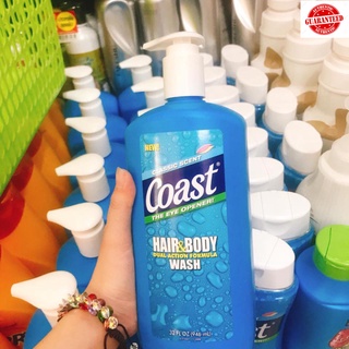 Sữa tắm gội coast for men mỹ 946ml