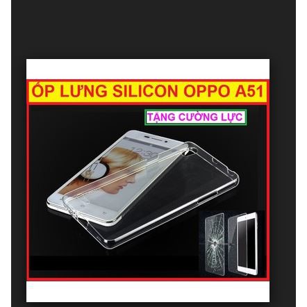 Ốp Lưng OPPO A51 Dẻo Silicon Mỏng Trong Suốt