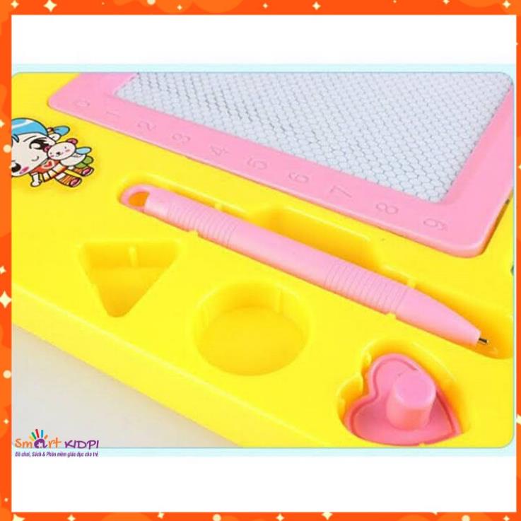 Bảng viết THÔNG MINH cho bé tự xoá bằng từ trường khổ 27*20cm