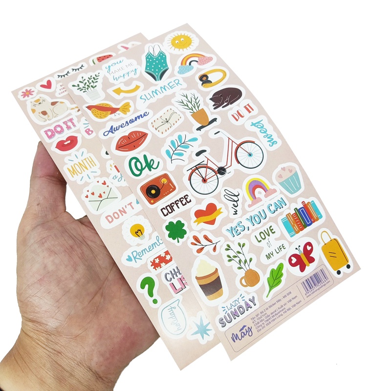 Sticker Trang Trí Mây - Greenwood S08