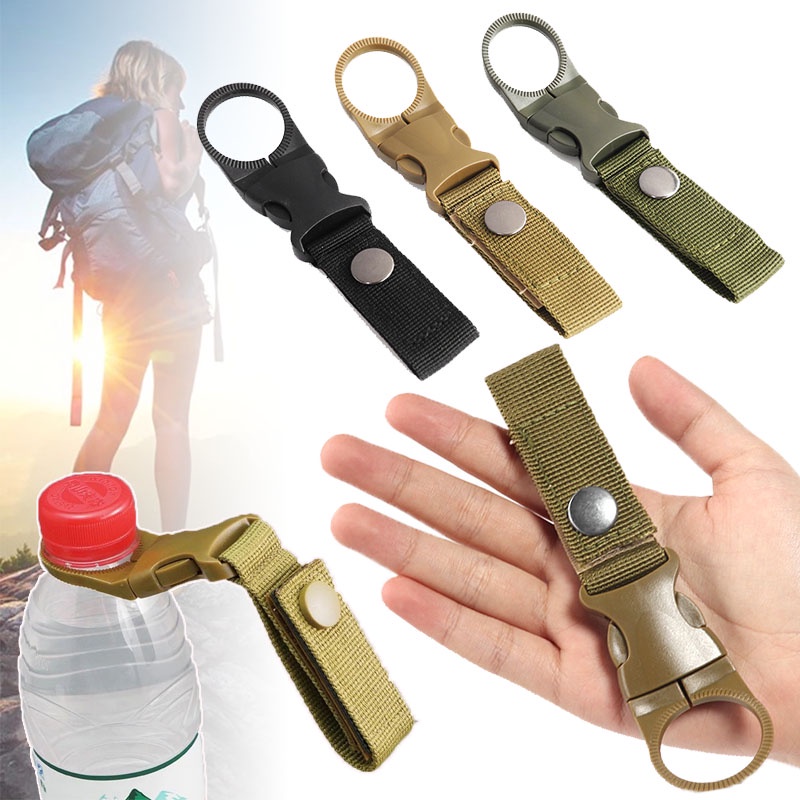 Dụng Cụ Móc Treo Cốc Nước 3 Màu Thiết Kế Nhỏ Gọn Phong Cách Quân Đội