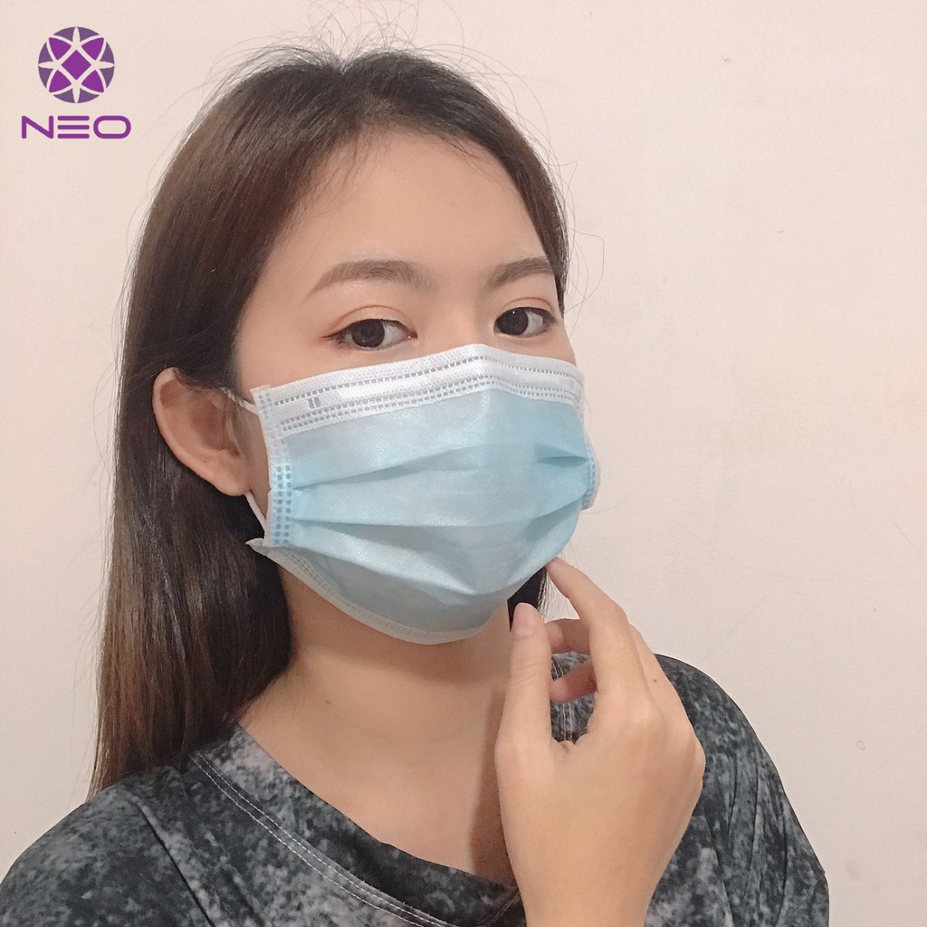 Khẩu Trang Y Tế Neo 4 Lớp Loại Khẩu Trang Y Tế Kháng Khuẩn Màu Xanh Hộp 50 Cái Đóng Gói 10 Cái/Túi Tiện Lợi | BigBuy360 - bigbuy360.vn