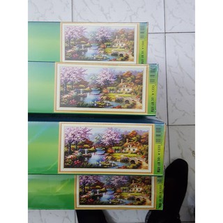 TRANH ĐÍNH ĐÁ PHONG CẢNH TỔ ẤM HẠNH PHÚC H1029