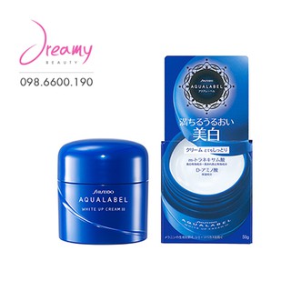 Kem dưỡng trắng da Shiseido Aqualabel White Up Cream 50g