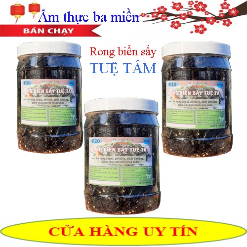 rong biển sấy mè Tuệ Tâm - rong biển sấy giòn ăn liền