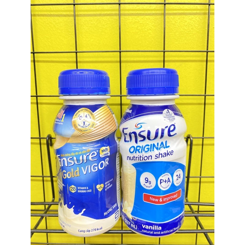 Sữa Ensure pha sẵn chai 237ml