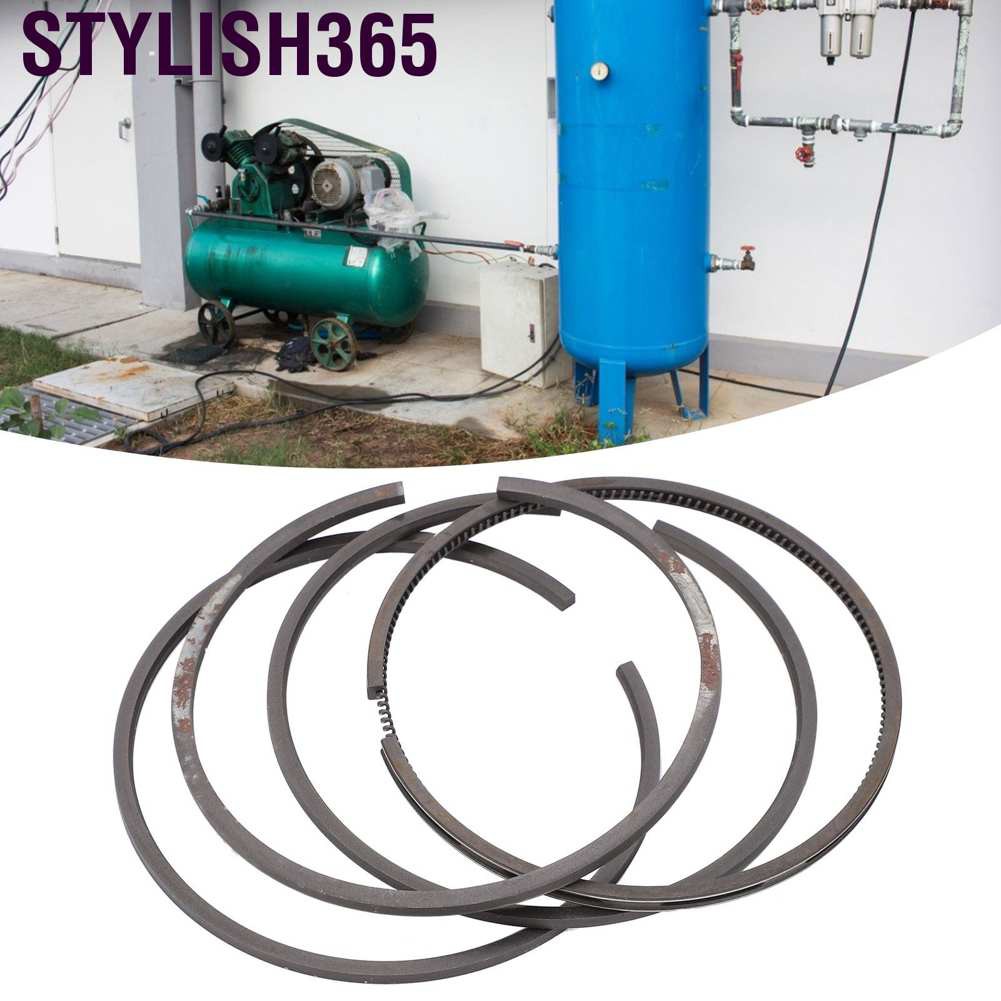 Stylish365 Piston Rings Air Compressor Accessories Part for 7.5KW Motor 10HP Pump 1.05/12.5