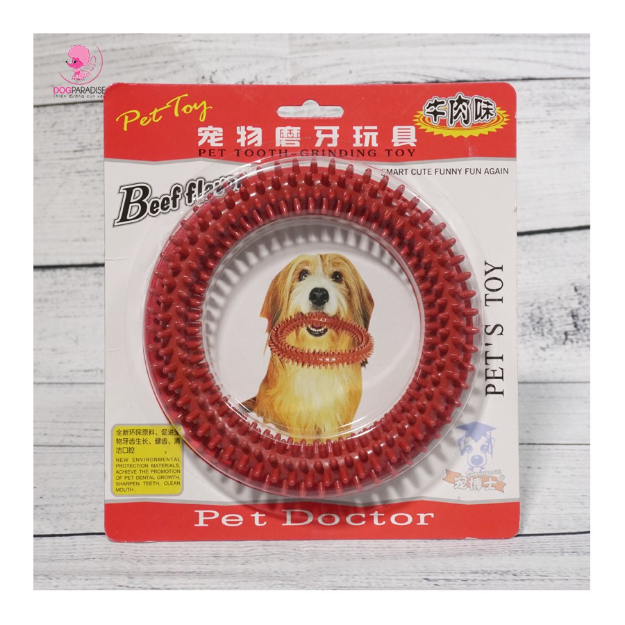 Đồ chơi làm sạch răng miệng đa năng cho thú cưng Pian Pian size S chu vi 11.5cm - Dog Paradise