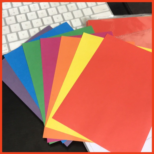 Giấy Màu 😍FREESHIP😍 5 Tập Giấy Thủ Công (12x16.7cm)