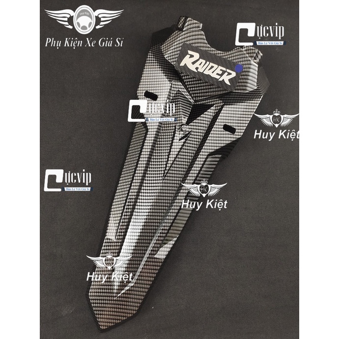 [Giá Siêu Rẻ] Dè Chắn Bùn Kiểu Sonic Gắn Xe Raider Fi Carbon Có Đèn 3041