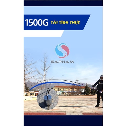 Cần Câu Đài Lam Đồ-5H-19i-Chính Hãng Song Bảo