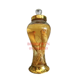 BÌNH NGÂM RƯỢU THỦY TINH 1 LÍT KHÔNG VÒI