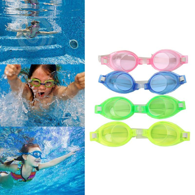 Kính bơi QC kèm hộp chống nước,chống sương mù cực chất cho bé