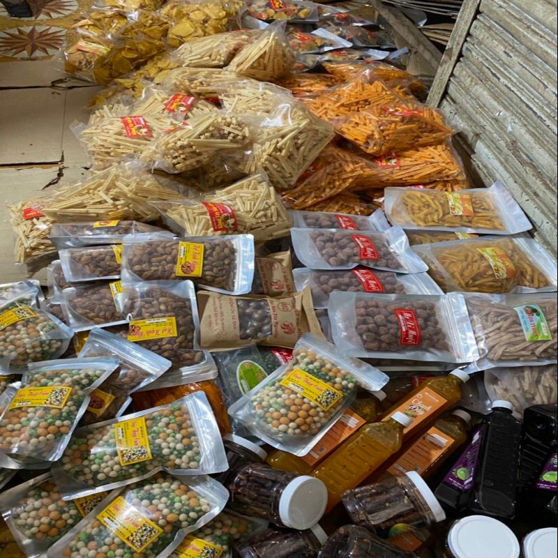 Khoai lang vàng sợi sấy giòn PNA Store hàng xuất khẩu 100g / 250g / 500g