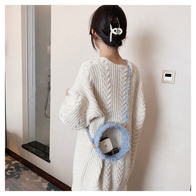 [ FREESHIP 50K ] Phụ kiện đan handmade, túi xách mica có khóa kéo (Có hướng dẫn đan)