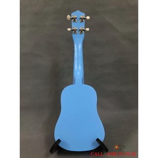 ĐÀN UKULELE SOPRANO XANH HÌNH DOREMON CÁ TÍNH