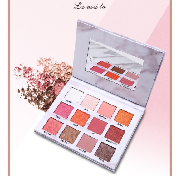 Phấn mắt 12 Màu Lameila Colour Geometry - BT95