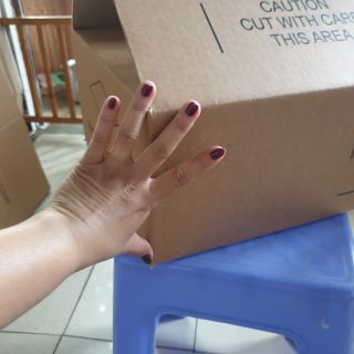 Thùng giấy A6  38 x 29 x 15cm (bộ 5 cái)