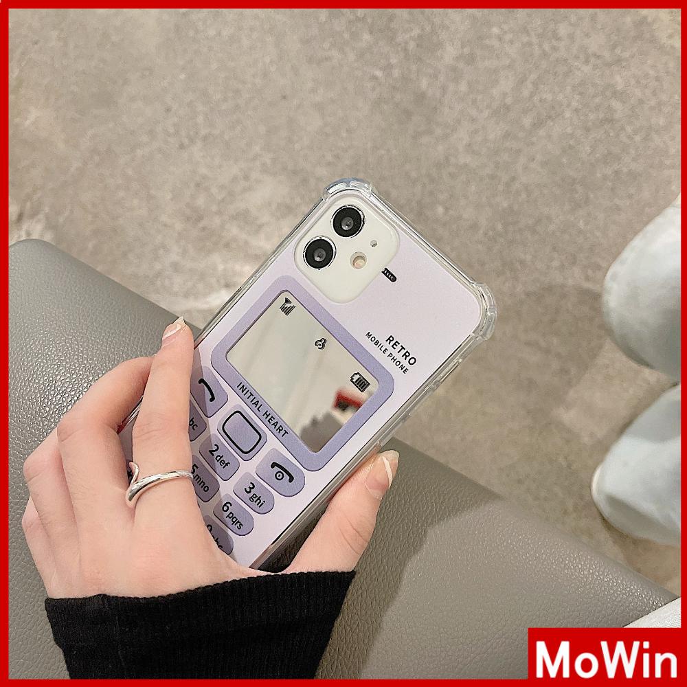 Ốp điện thoại acrylic gương laser HD chống va đập bảo vệ camera thích hợp cho iPhone 11 13 Pro Max 12 Pro Max7 Plus xr