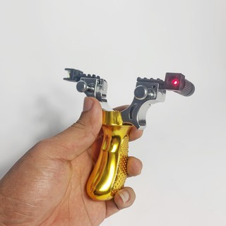 [Mã FASHIONT4MA2 giảm 10K đơn 50K] Ná cao su Laze Đại bàng Vàng, Tặng kèm Laze + Thước ngắm cân thủy + 1 bộ thun Precise