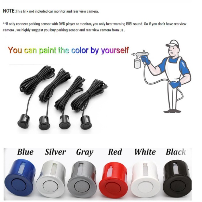 Sản phẩm  Cảm biến lùi kết hợp đo khoảng cách, gắn tích hợp trên màn hình có sẵn của ô tô .. | BigBuy360 - bigbuy360.vn