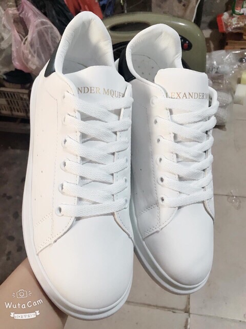 Giày thể thao nam nữ MQ trắng ( ảnh tự chụp ) | BigBuy360 - bigbuy360.vn