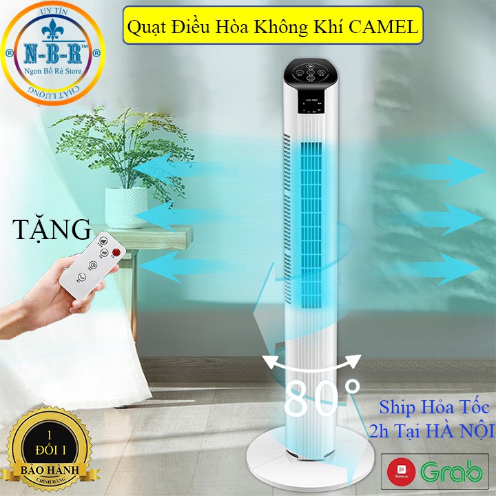 Quạt Điều Hoà Không Khí CAMEL , Quạt Tháp Không Cánh Điều Khiển Từ Xa ,Siêu Mát, Siêu Tiện Lợi