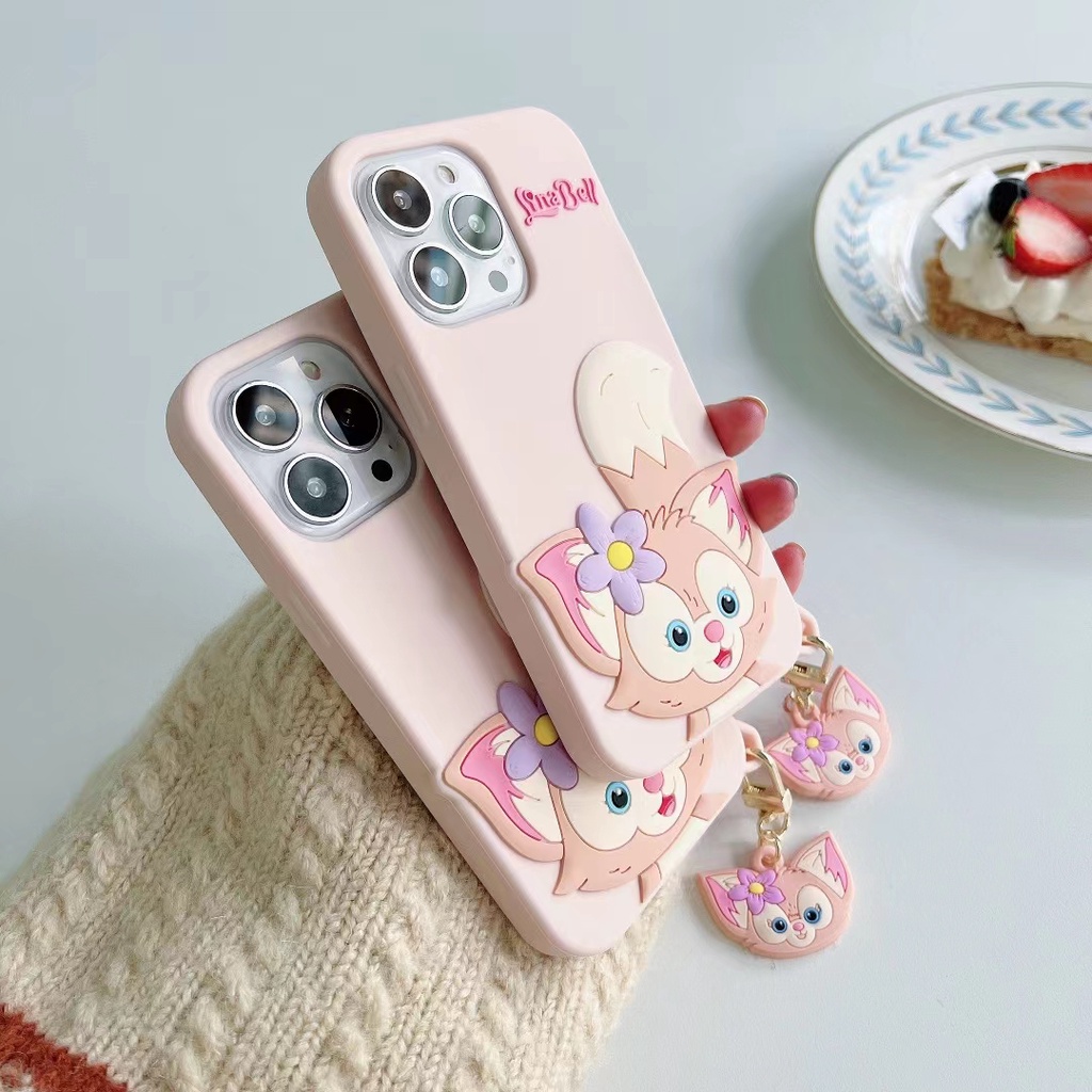 Ốp điện thoại hình Lina Bell 3D thích hợp cho IPHONE 13 PRO MAX 12 PRO MAX 11 PRO MAX XS MAX XR X 7 8 PLUS 6 6S PLUS