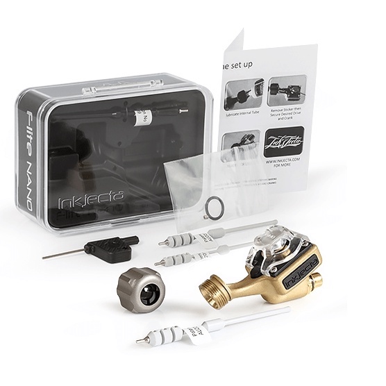 Máy xăm injeckta limited bản màu vàng