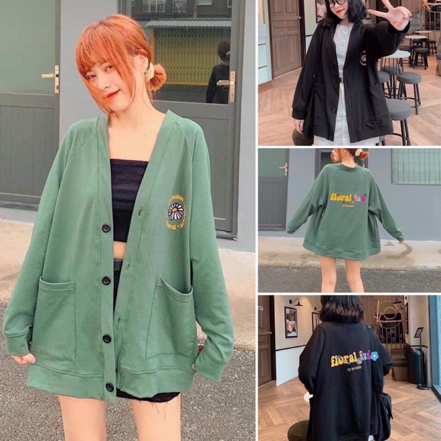 Combo áo khoác cadigan chốt trên live | BigBuy360 - bigbuy360.vn