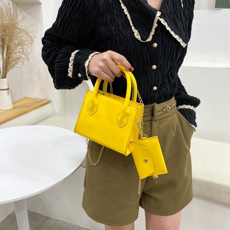 Túi đeo vai IELGY phối dây đơn thời trang cho nữ