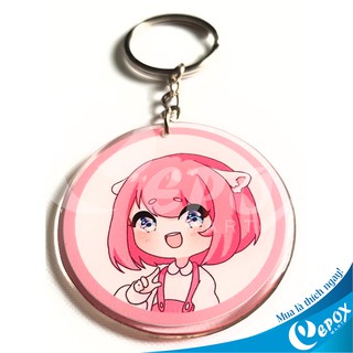 [HOT] Móc khóa anime đổ keo 5,5cm SIÊU CUTE