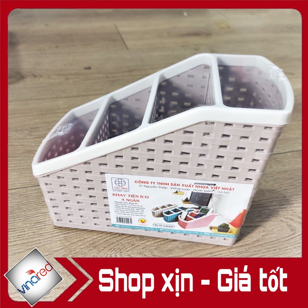 Kệ đựng viết 4 ngăn kiểu đứng