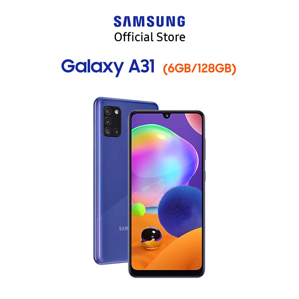 Điện Thoại Samsung Galaxy A31 6GB/128GB - Hàng Chính Hãng