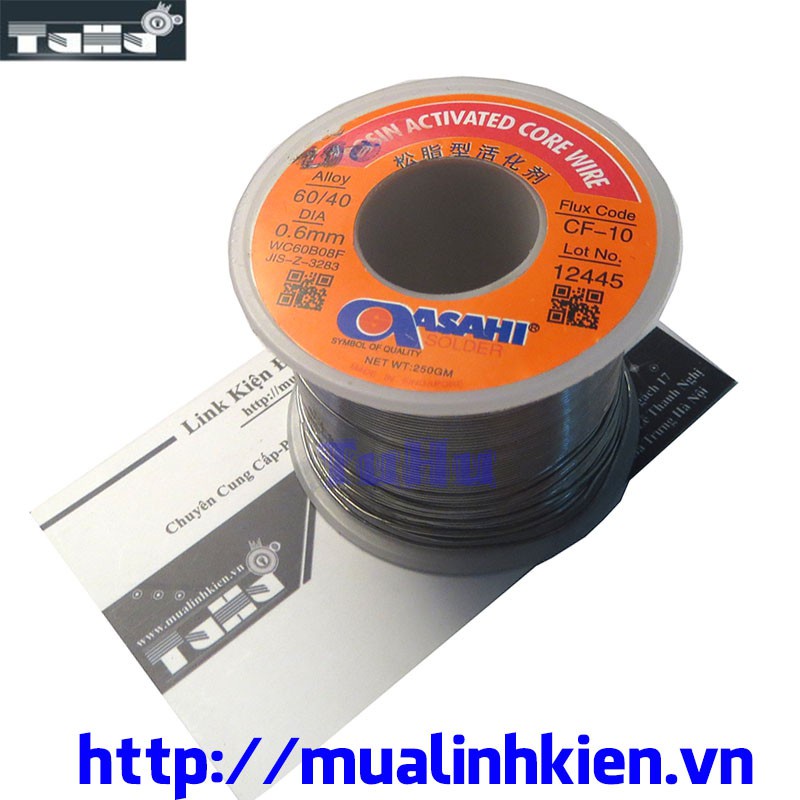 Thiếc Hàn Asahi 500g 0.8mm