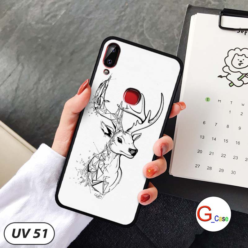 Ốp lưng Vivo V9/ Y85 - lưng nhám viền dẻo