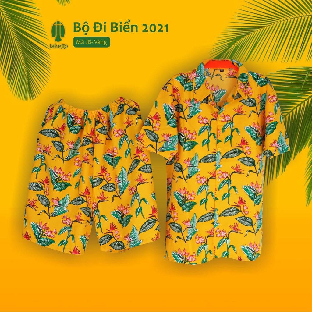 Bộ Đồ Mặc Nhà, Đi Biển, Chất Kate Mát Mẻ, Cho Nhóm, Cặp Đôi, Teambuilding bãi biển - Du Lịch