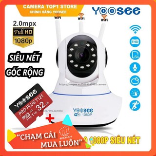 Camera ip yoosee 3 râu full hd 2.0mpx 1080p tiếng việt mới 2019