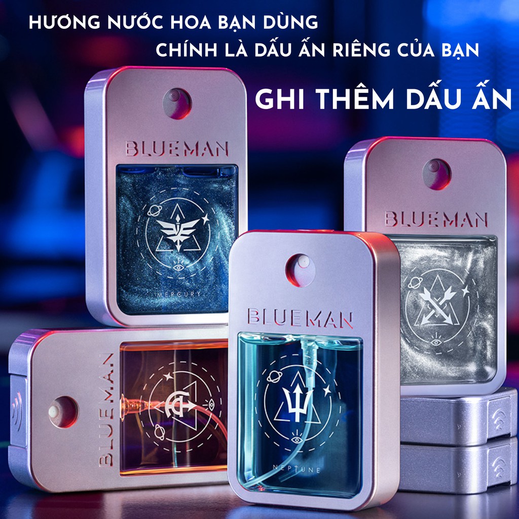 Nước Hoa Nam BLUEMAN Hương Thơm Lâu Đầy Nam Tính 30ml