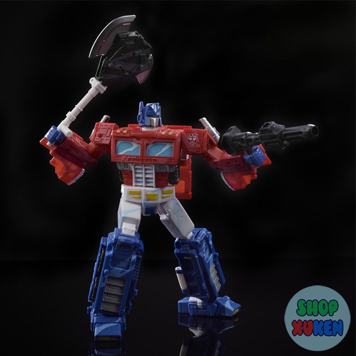 Robot Biến Hình OPTIMUS PRIME SIEGE 35th Anniversary War for Cybertron Transformers Voyager Class - Figure Optimus Prime