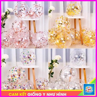 Bóng kim tuyến hạt tròn to và kim tuyến hạt nhỏ size 12” #trangtrisinhnhat