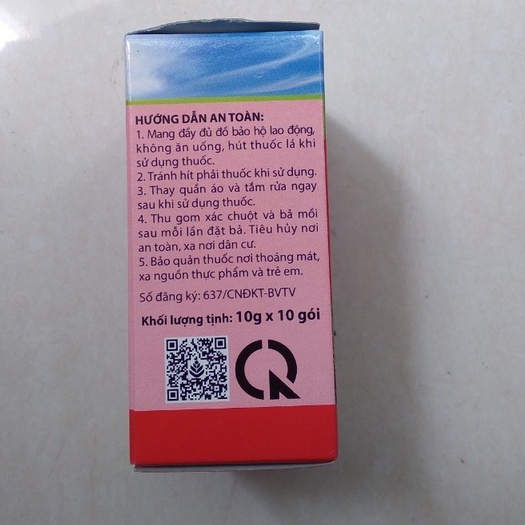 Thuốc diệt chuột trên đồng ruộng RAT K TOTT's fertilizer