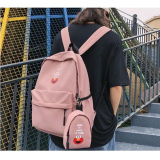 Balo đôi mắt kèm móc khóa
