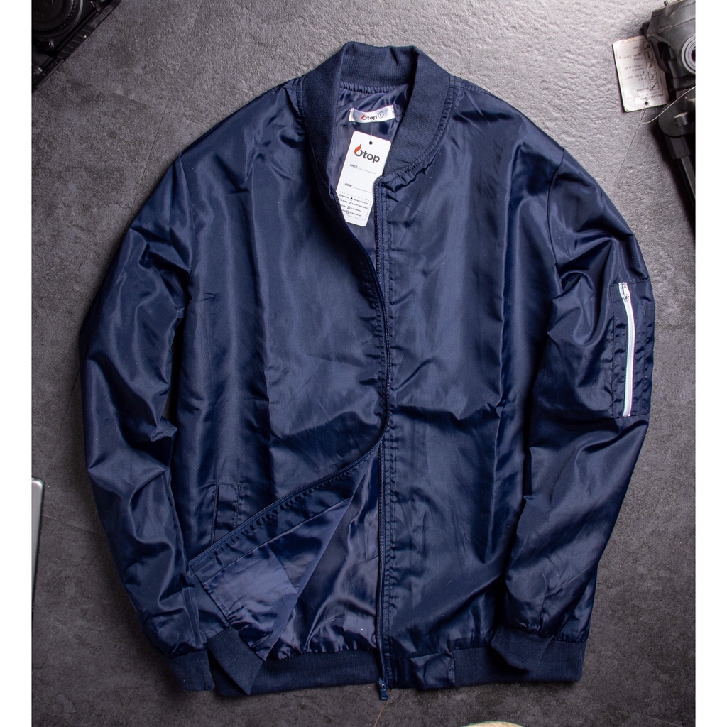 Áo khoác nam bomber 2 lớp chống nước